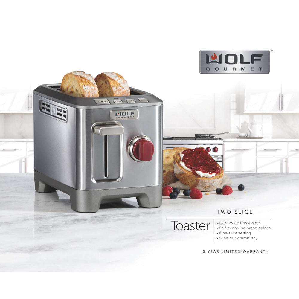 WOLF Gourmet Two Slice Toaster